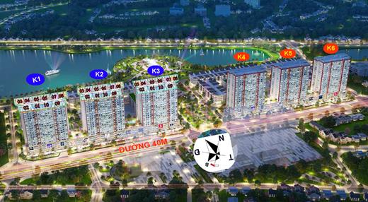 Thực tế căn hộ mẫu Chung cư Khai Sơn City Long Biên